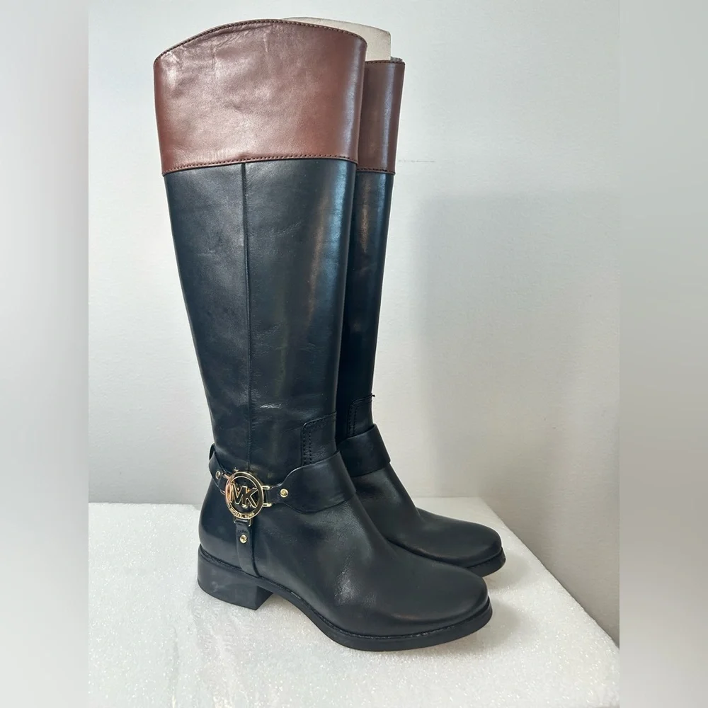 Michael Kors Fulton Harness Boots - Picture 2 of 9